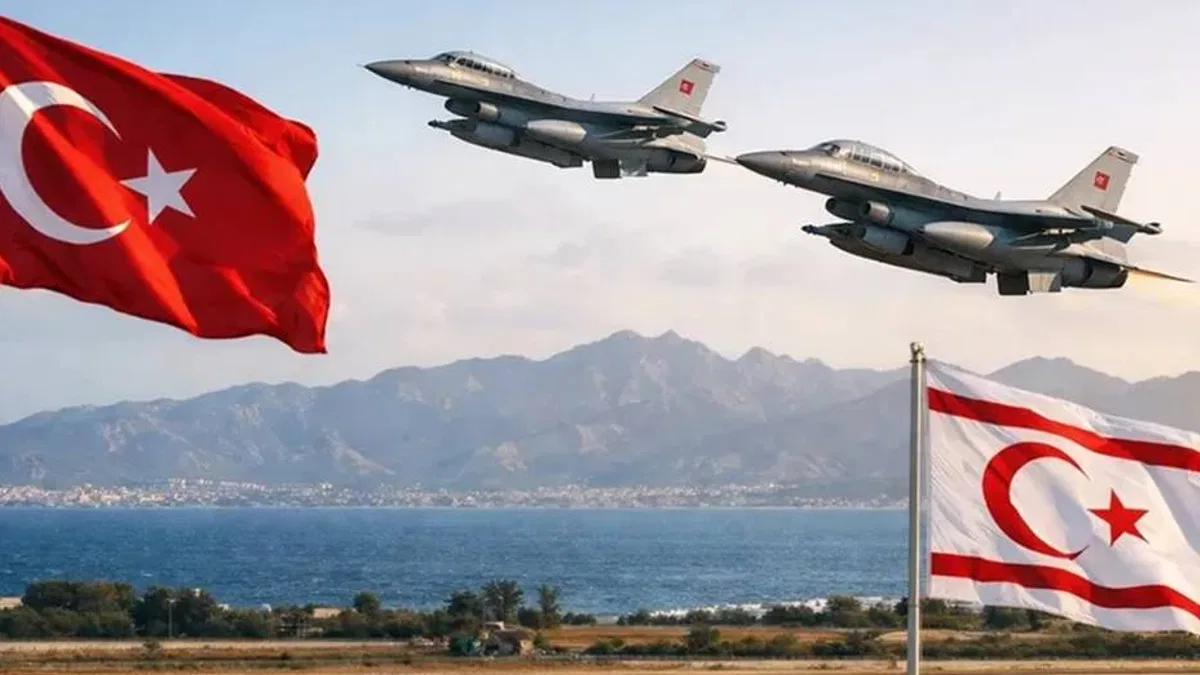 Türkiye'den KKTC'ye askeri takviye! 6 adet F-16 KKTC'ye konuşlandırıldı