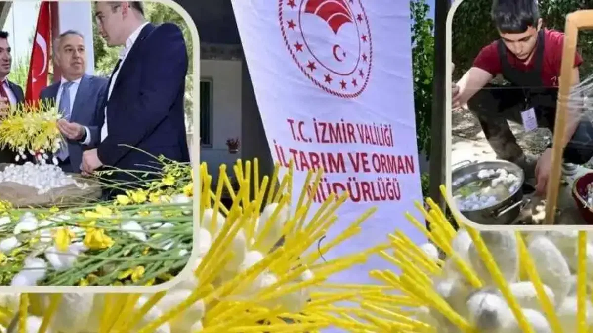 İzmir Beydağ’da Koza Hasat Festivali coşkuyla kutlandı!