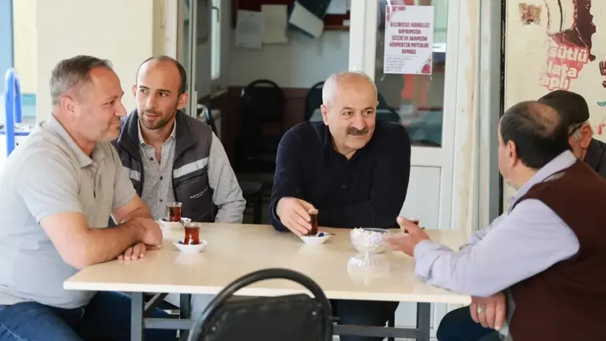 Gebze'de Başkan Büyükgöz Yağcılar sakinlerini dinledi