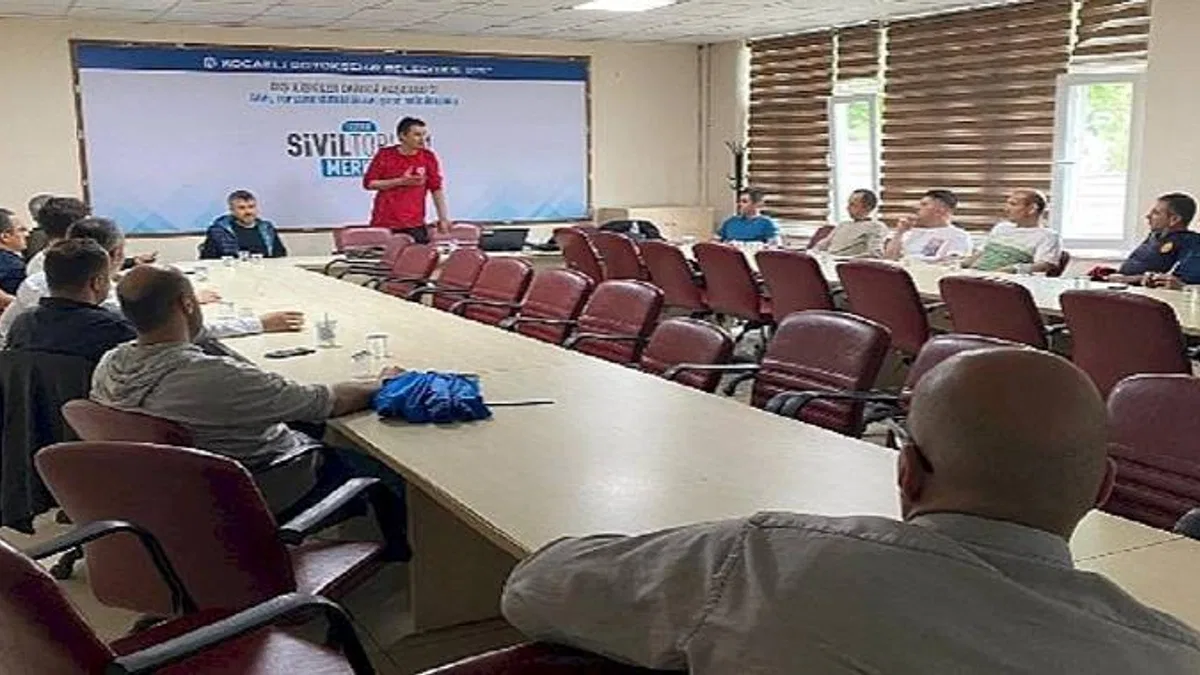 İtfaiye'den olay yeri yönetimi eğitimleri