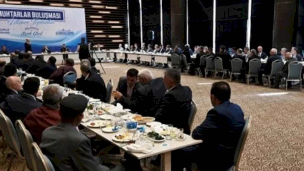 Konya Selçuklu'da muhtarlar buluşması