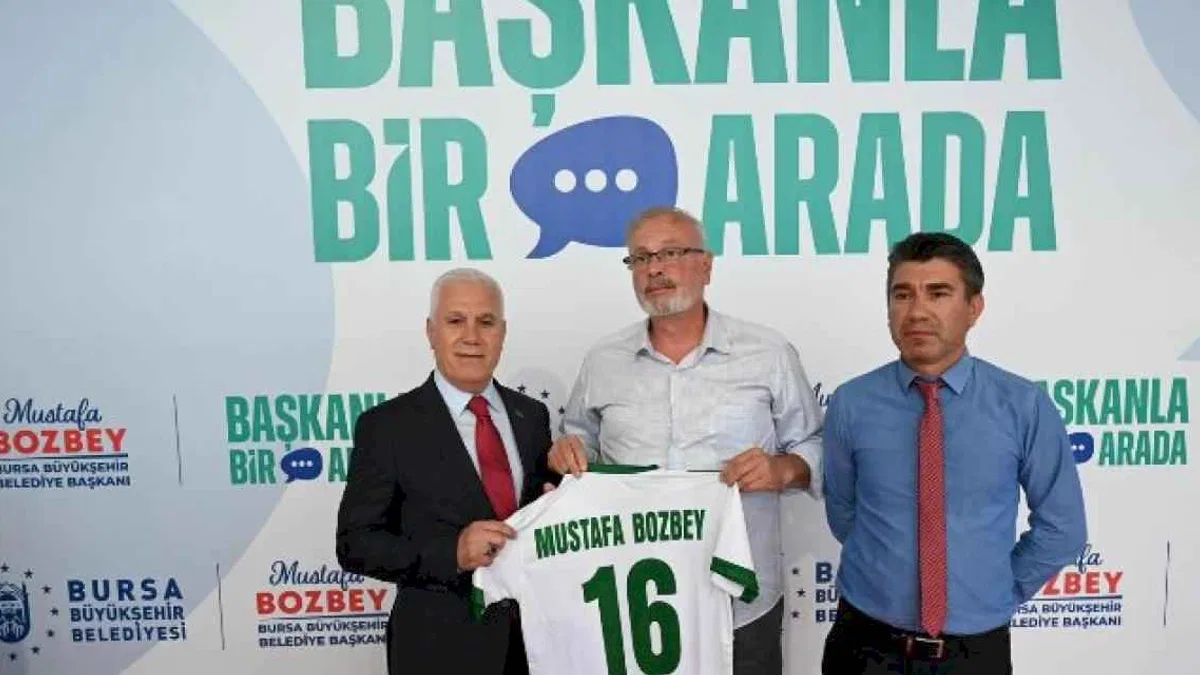 Bursalılar, Başkan Bozbey ile buluştu
