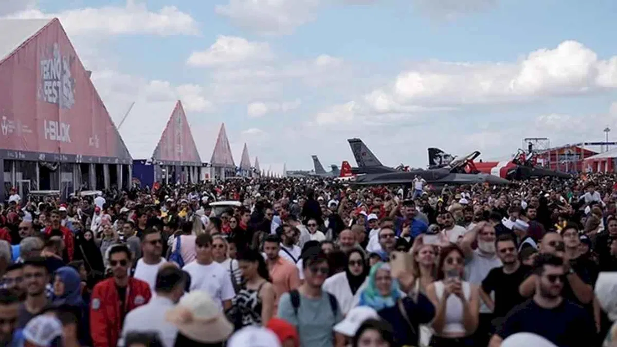 TEKNOFEST 1,5 milyon ziyaretçiye ulaştı