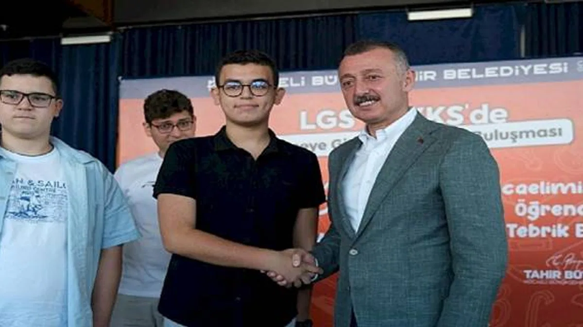 Kocaeli'nin yüz akı oldunuz