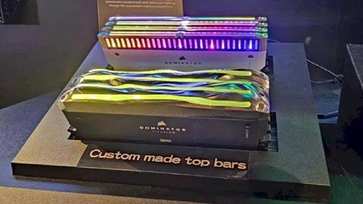 Corsair’in Dominator Titanium RAM’i 3D Baskı ile Özelleştirilebiliyor