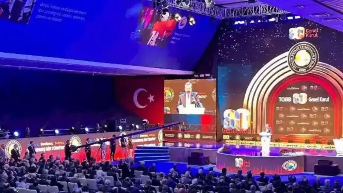 Keşan TSO TOBB 80. Genel Kurulu’na katıldı
