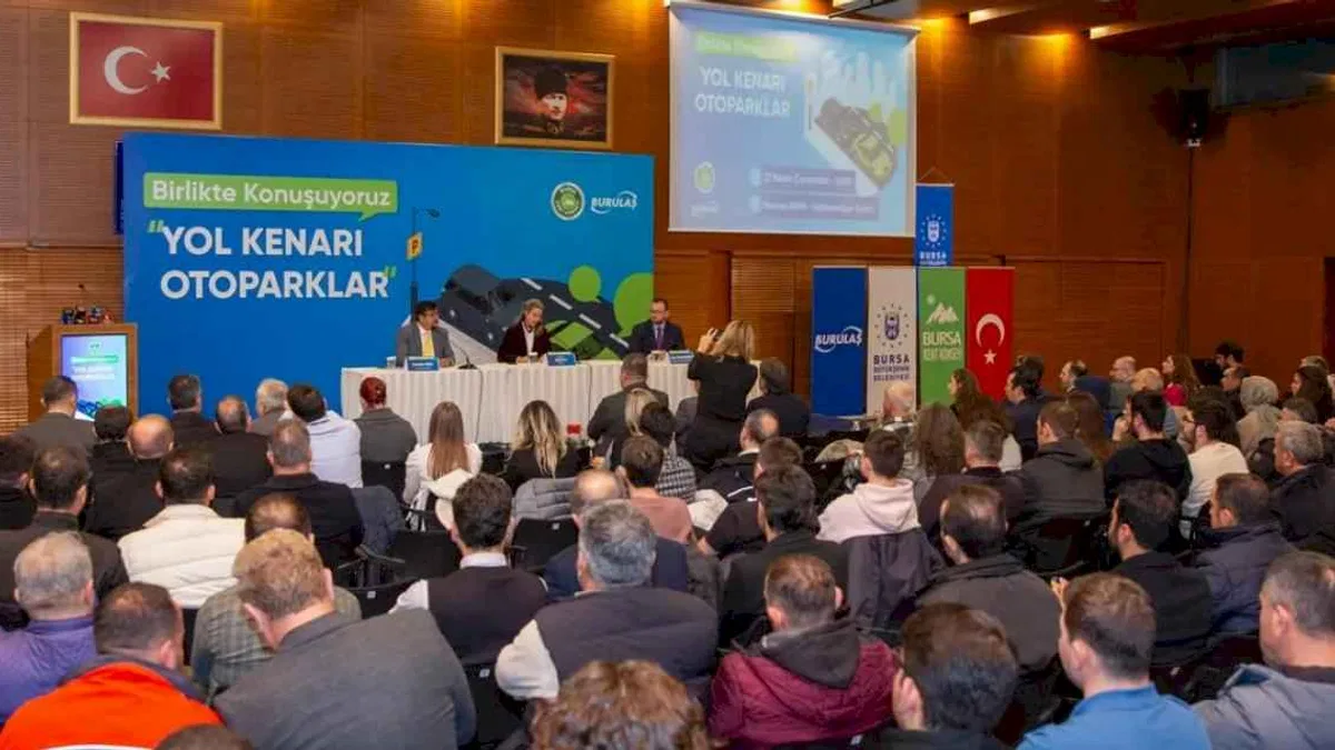 Bursa'da 'yol kenarı otoparkları' konuşuldu
