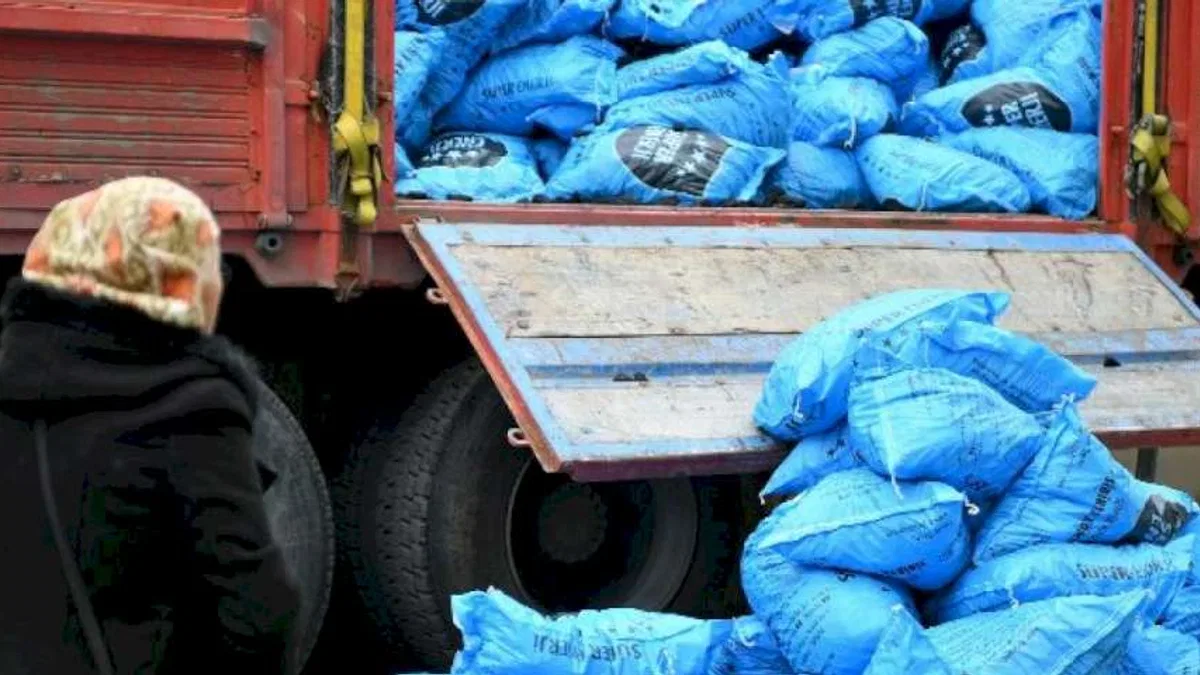 İstanbul Beylikdüzü'nden 90 haneye 90 ton yakacak yardımı
