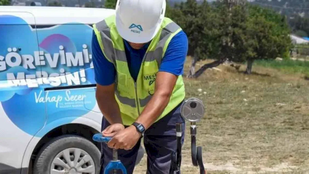 MESKİ’den Harfilli’ye kesintisiz içme suyu güvencesi