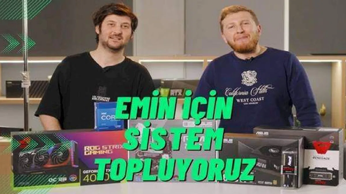 Emin İçin Üst Seviye ASUS RTX 4070Ti Sistem Topladık