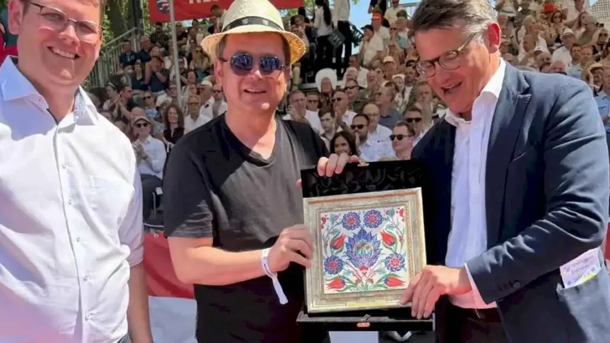 Almanya’daki Hessentag 2025 Festivali’nde Osmangazi rüzgarı