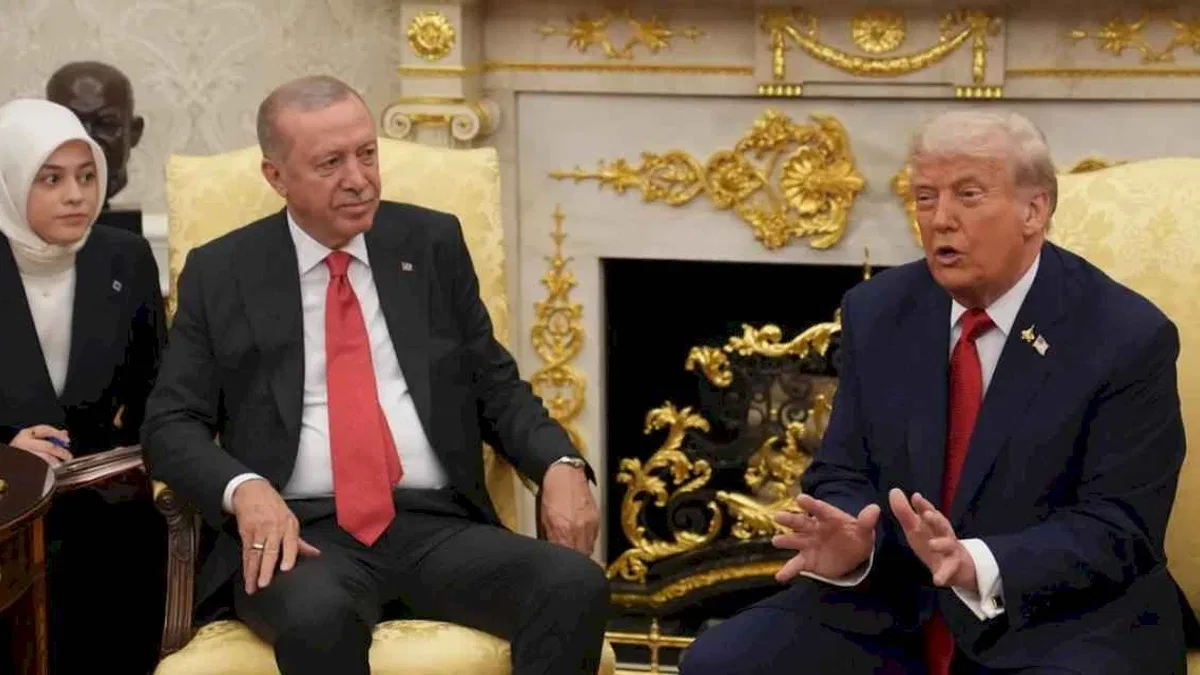 Oval Ofis'te beklenen görüşme gerçekleşti... Trump'tan Erdoğan'a 'lider' övgüsü