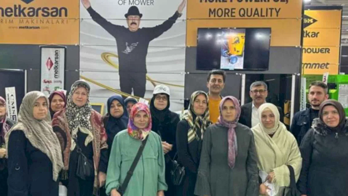 İnegöllü kadın çiftçiler Konya Tarım Fuarı'nda