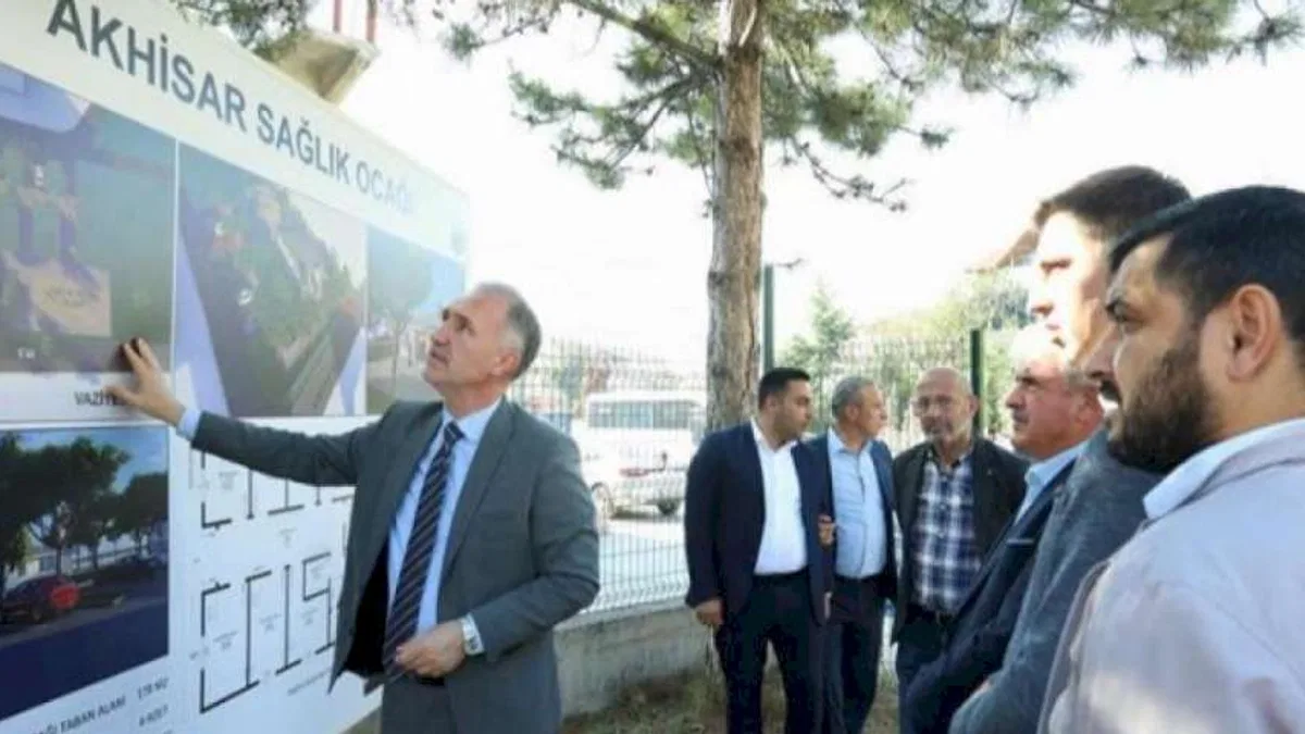 Bursa İnegöl'de Akhisar Sağlık Ocağı'na temel