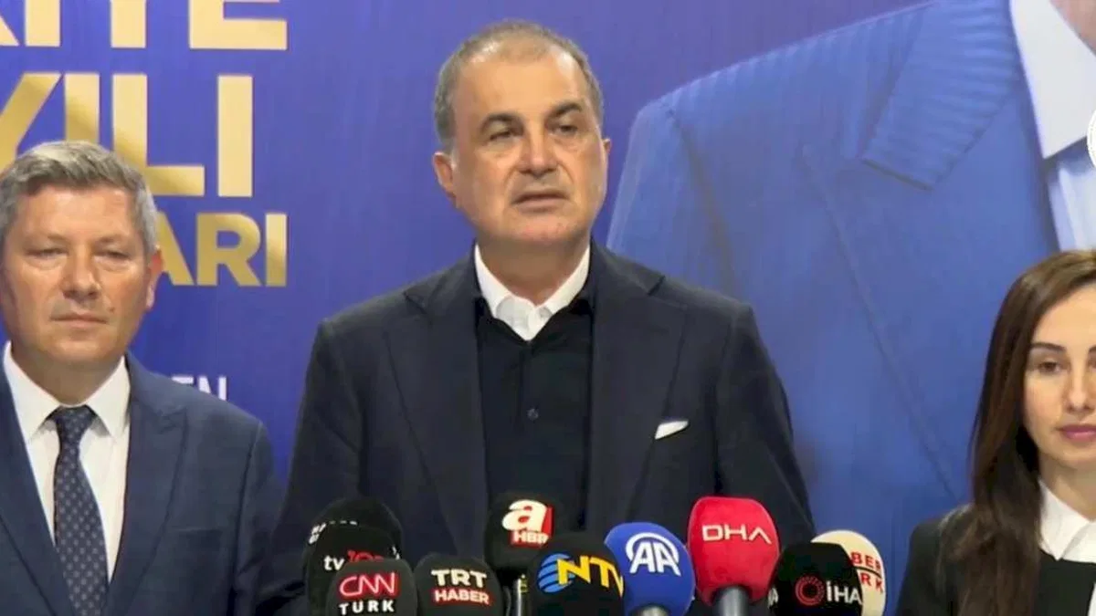 Beykoz'da konuşan Ömer Çelik'ten AK Parti mesajı
