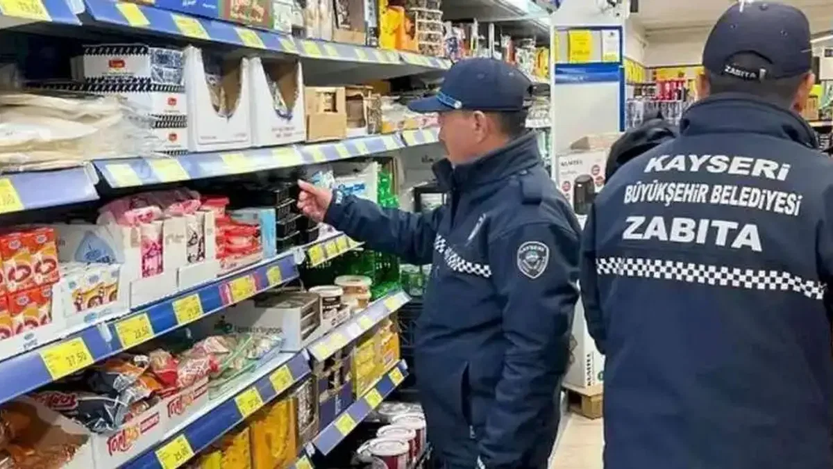 Kayseri Büyükşehir zabıtası güven veriyor