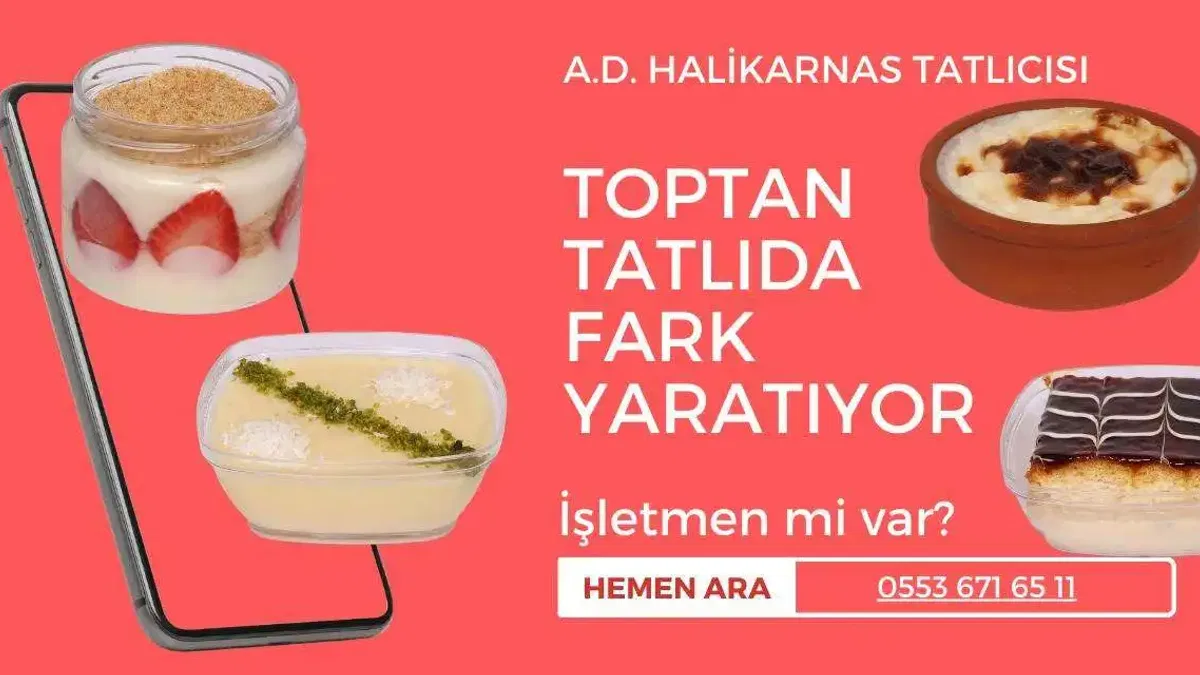 A.D. Halikarnas Tatlıcısı: İstanbul'un Toptan Tatlı Lideri