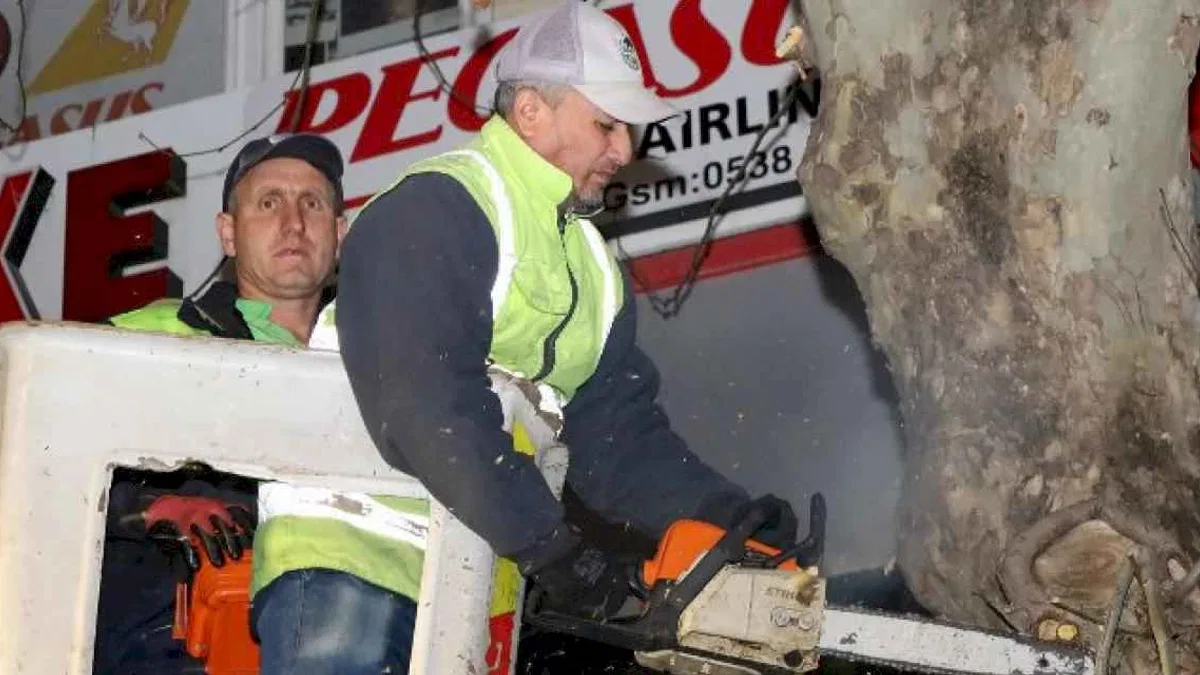 Sakarya'da gece mesaisi