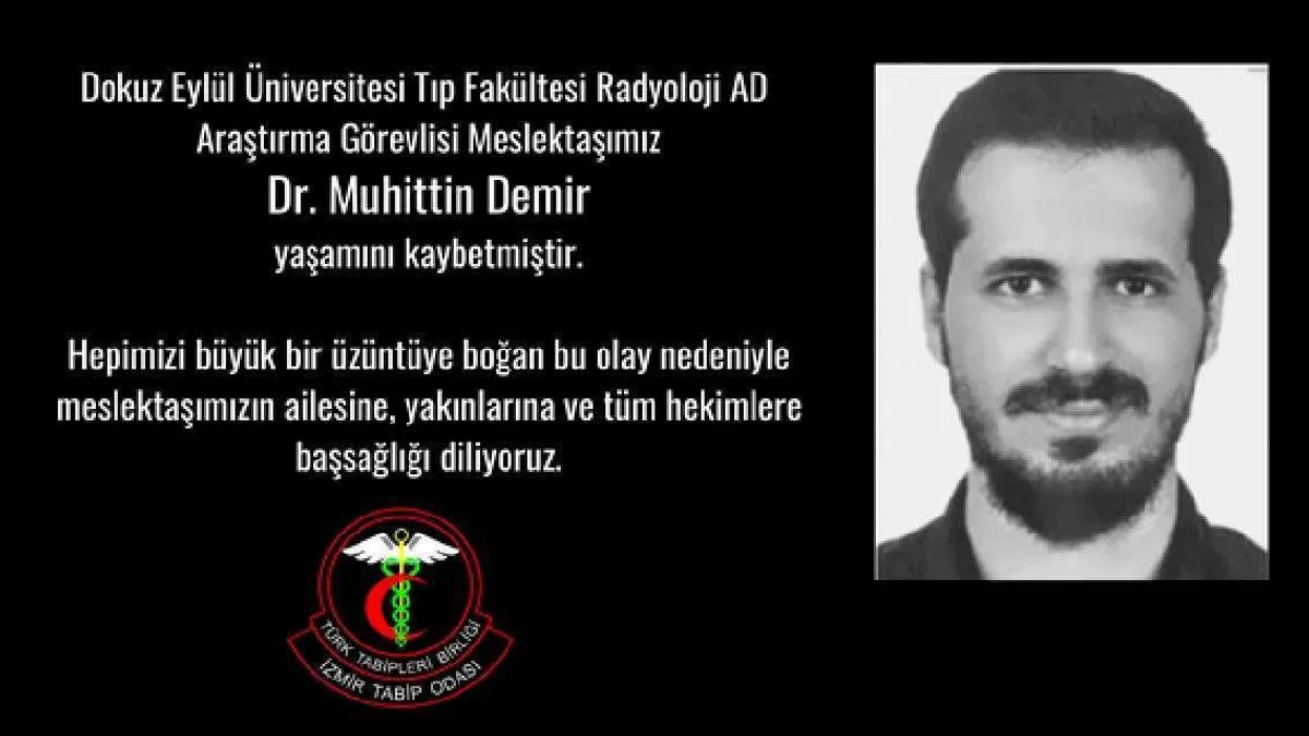 Dr. Muhittin Demir Yaşamını Kaybeti