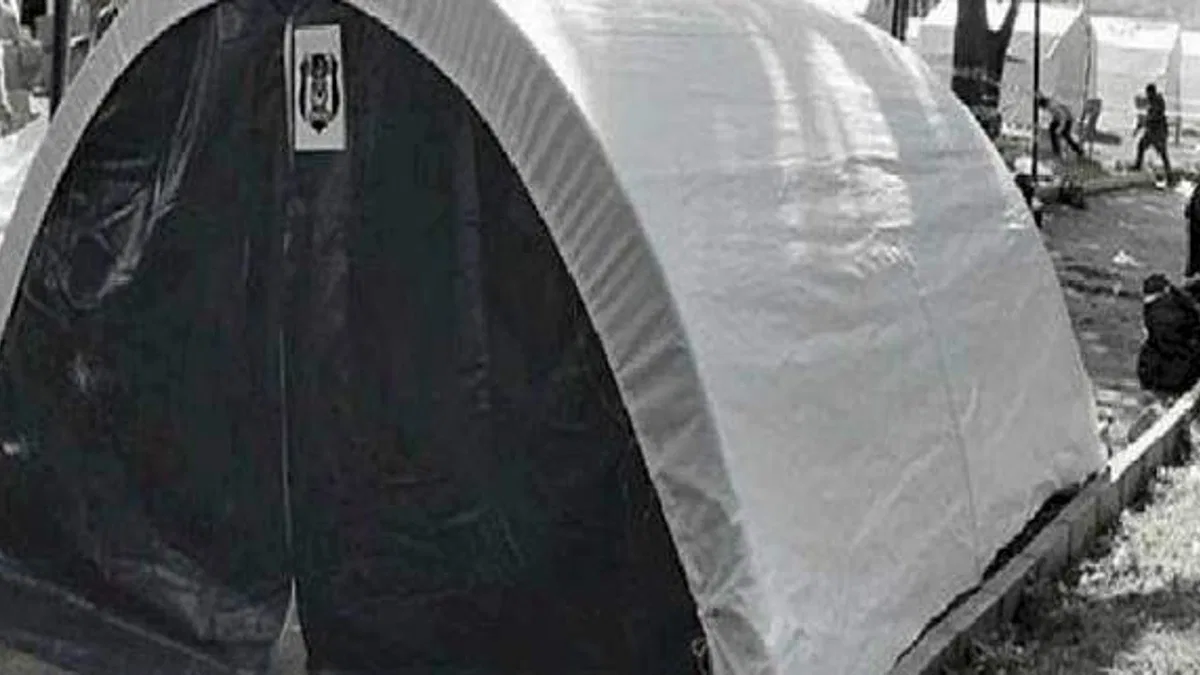Beşiktaş'ten depremzedeler için 3 şehre çadır kent!