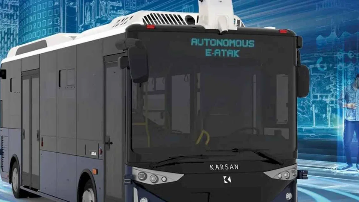 Karsan'ın otonom aracı Go Green Türkiye'de