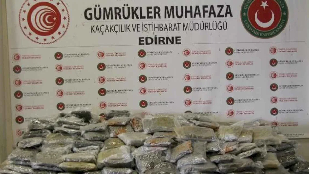 Edirne Jandarması'ndan uyuşturucu avı!