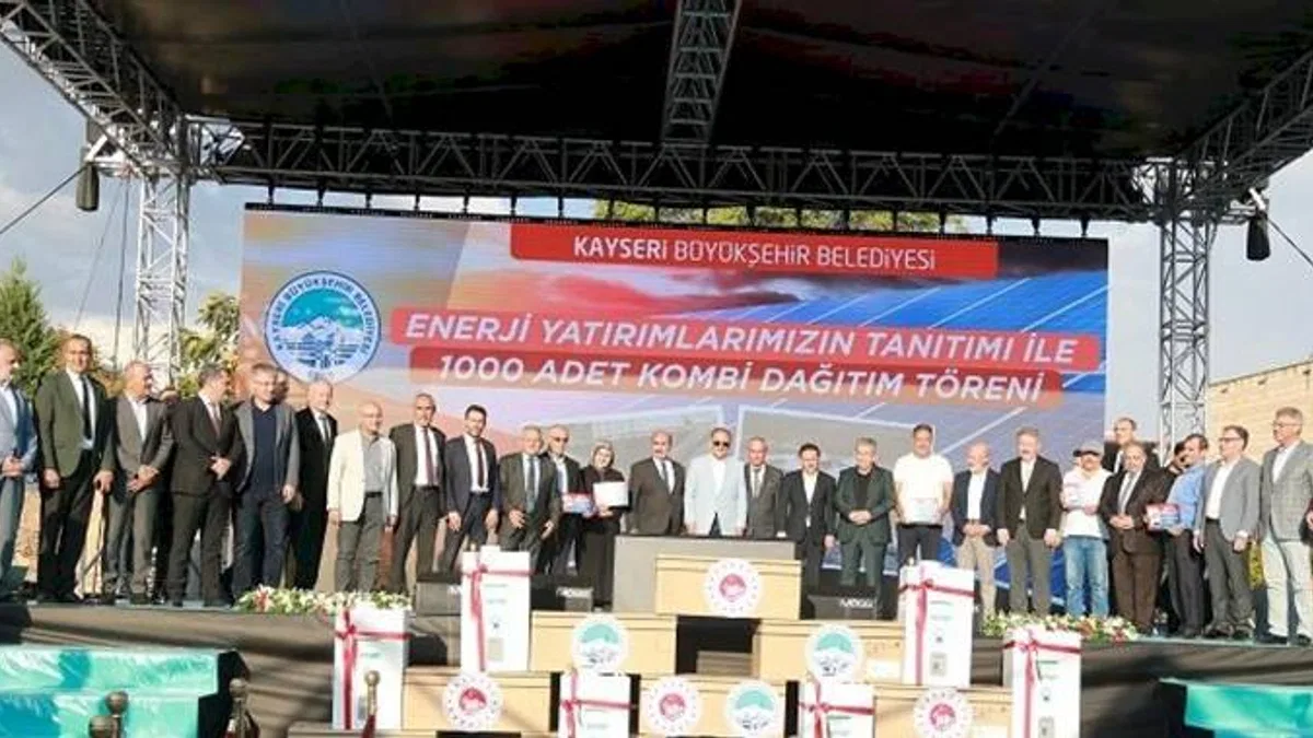 Kayseri Biyogaz Tesisi haneleri aydınlatıyor
