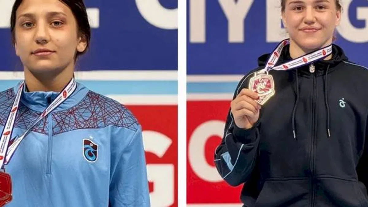 Trabzon Büyükşehir sporcularından madalya yağmuru