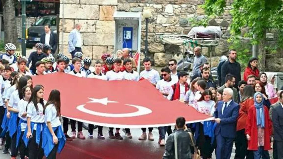 Bursa'da 19 Mayıs coşkusu başladı