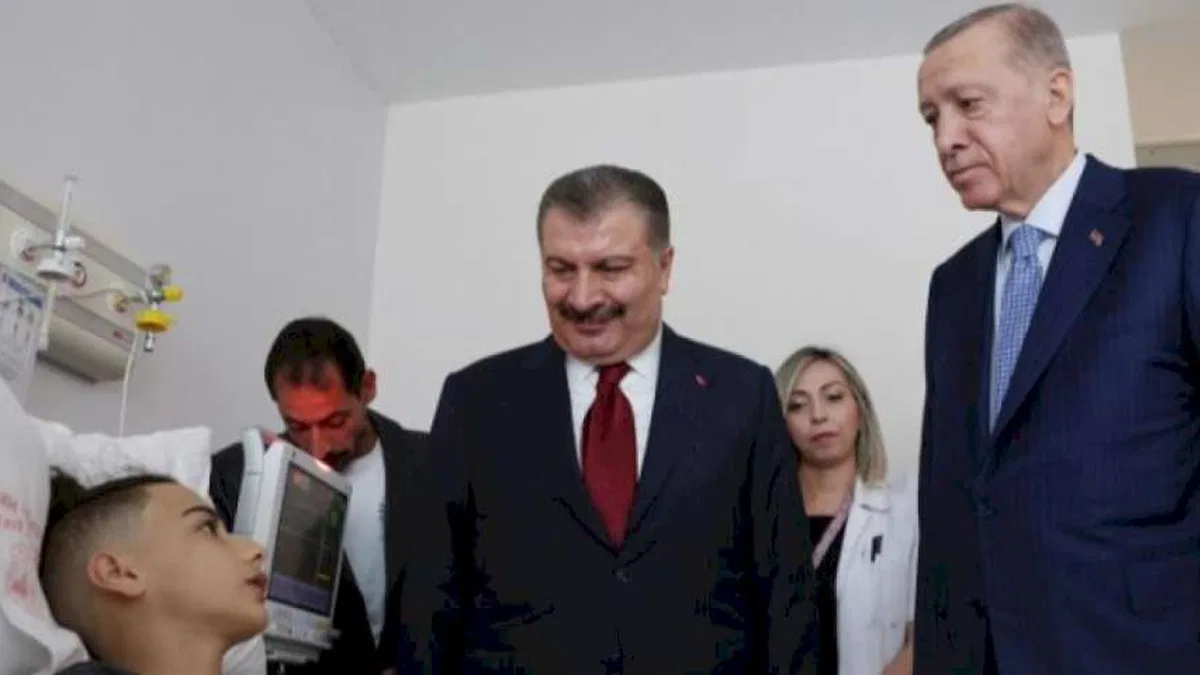 Cumhurbaşkanı Erdoğan'dan Gazze’den getirilen hastalara ziyaret