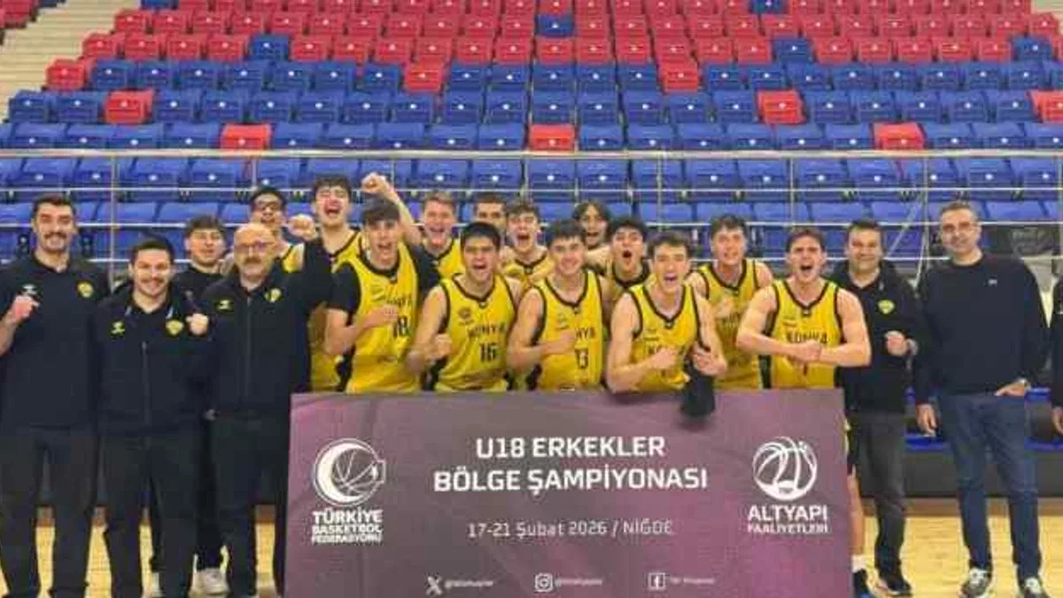 Konya Büyükşehir'in basketbol altyapısındaki gençler gururlandırıyor