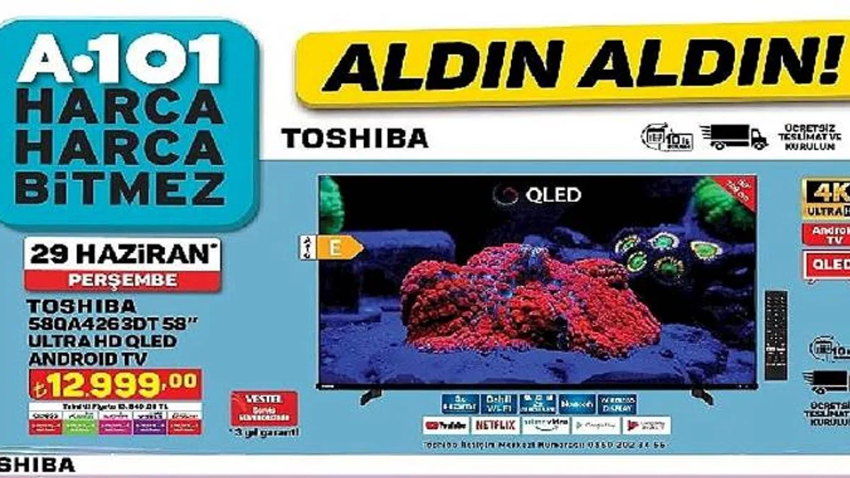Avantajlı Fiyatlarıyla Teknolojik Ürünler Bu Hafta A101'de