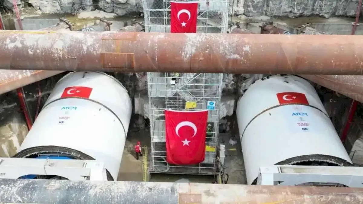 Kocaeli Körfezray'la nefes alacak... Dev köstebekler tünel açmaya başladı