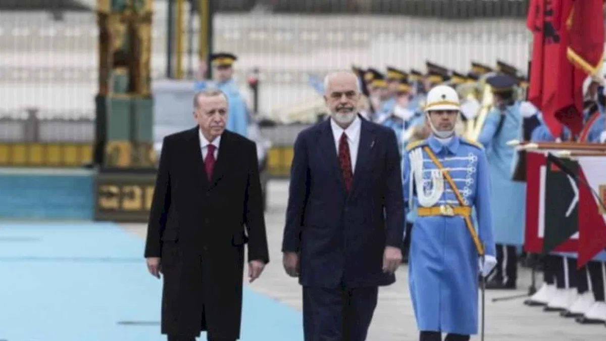 Arnavutluk Başbakanı Rama Ankara’da