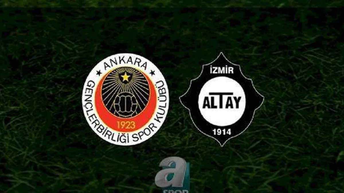 Gençlerbirliği - Altay maçı ne zaman, saat kaçta ve hangi kanalda? | TFF 1. Lig