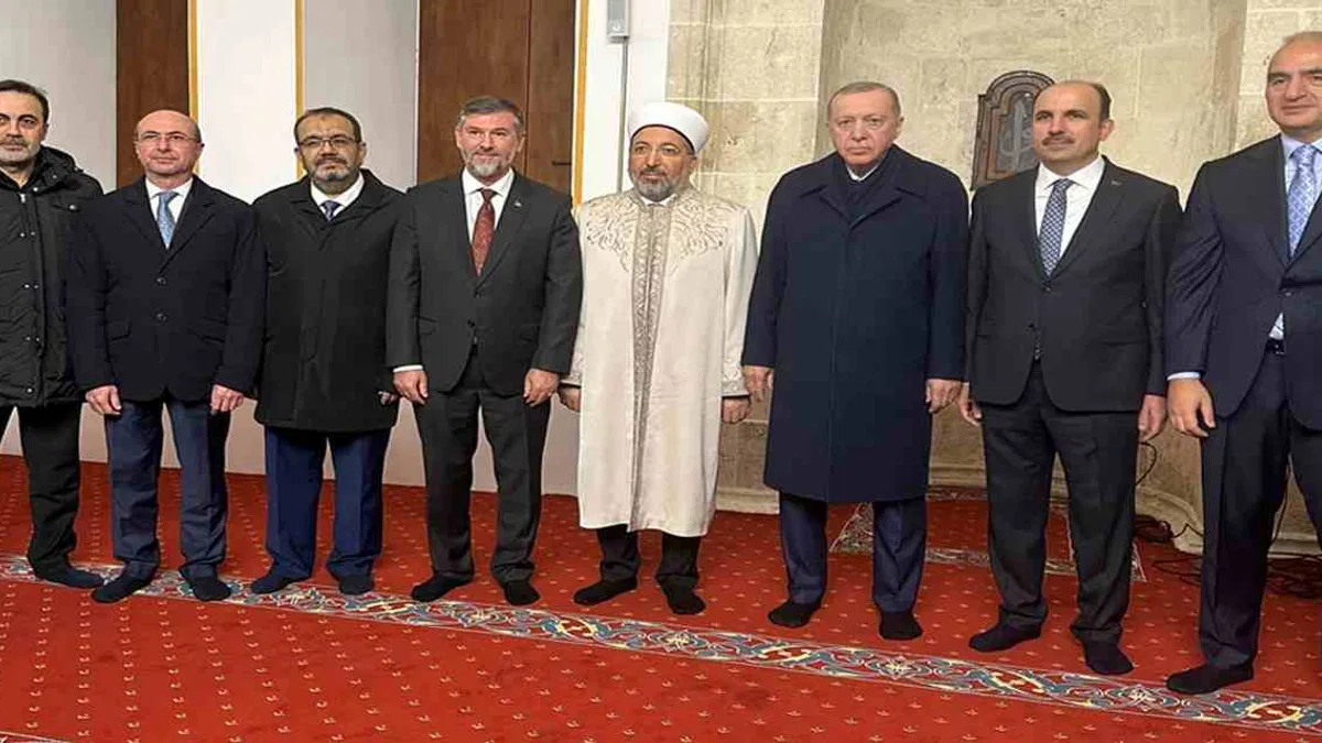 Hatay'da Habib-i Neccar cami yeniden ibadete açıldı
