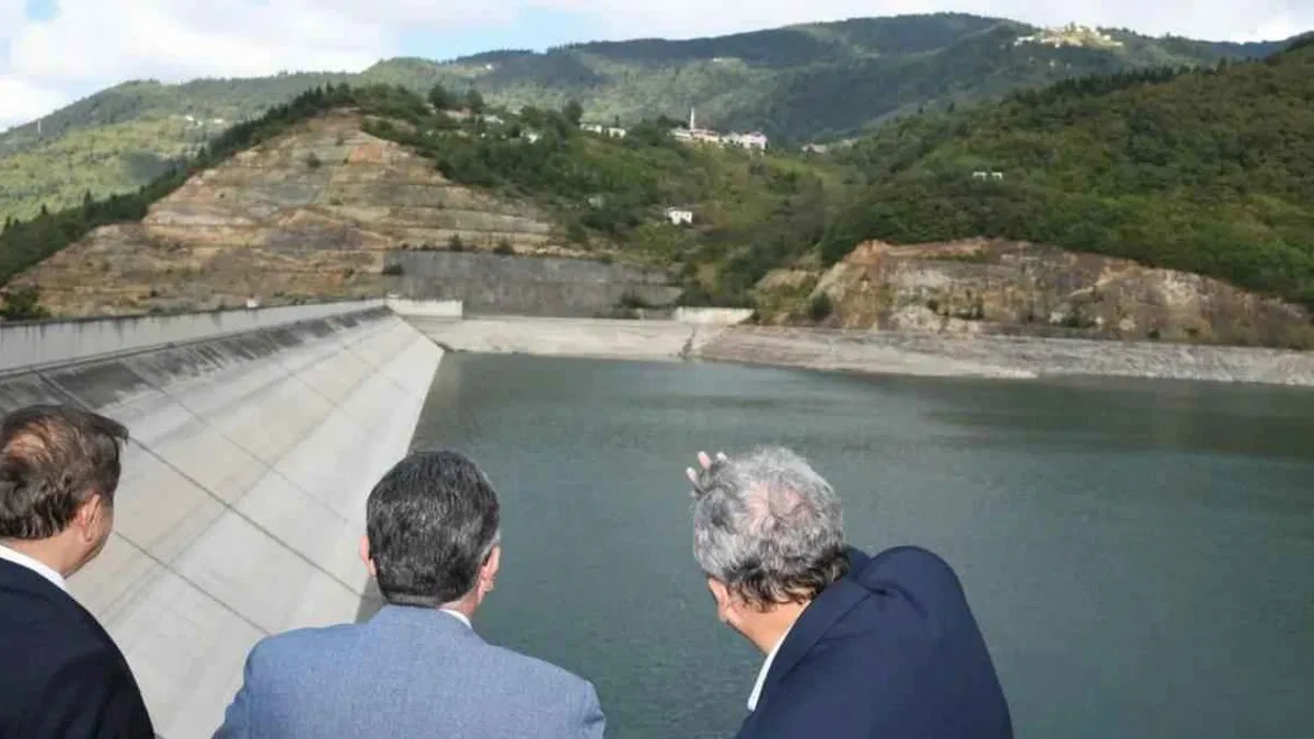 Trabzon’da su güvenliği için gölet atağı
