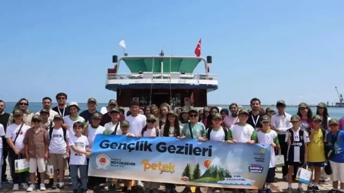 Samsun’da “Petek Genç” yaz programları başladı