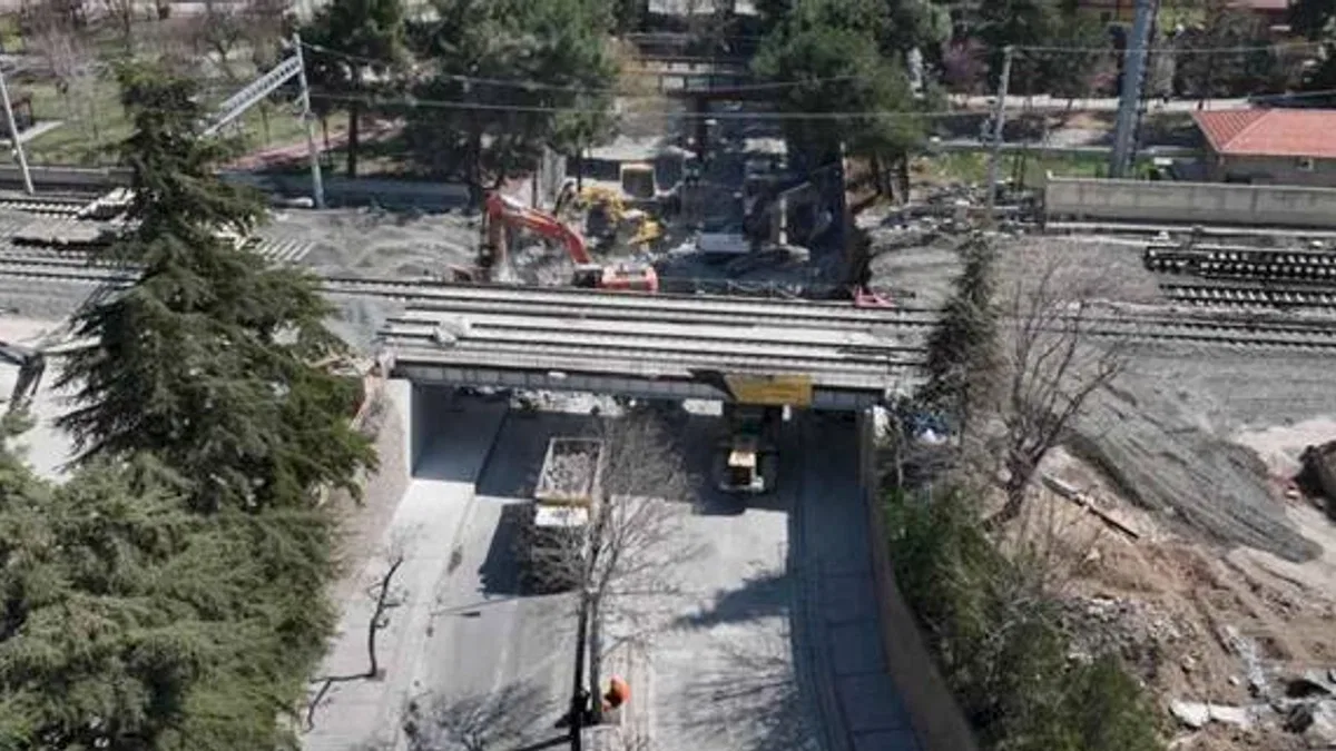 Konya'da Meram Yeniyol Alt Geçidi’ni yenileme çalışmaları başladı