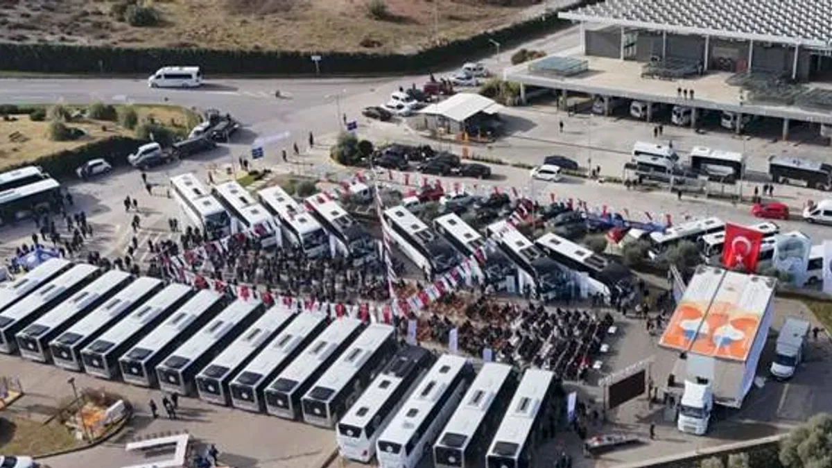 Muğla'nın araç filosu gençleşiyor, 35 yeni otobüs daha hizmette