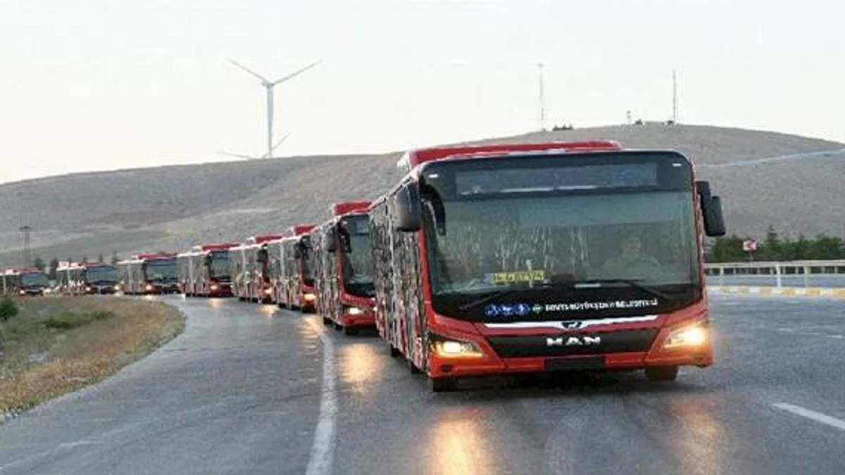 Konya'nın ulaşım filosuna yenileri de eklendi