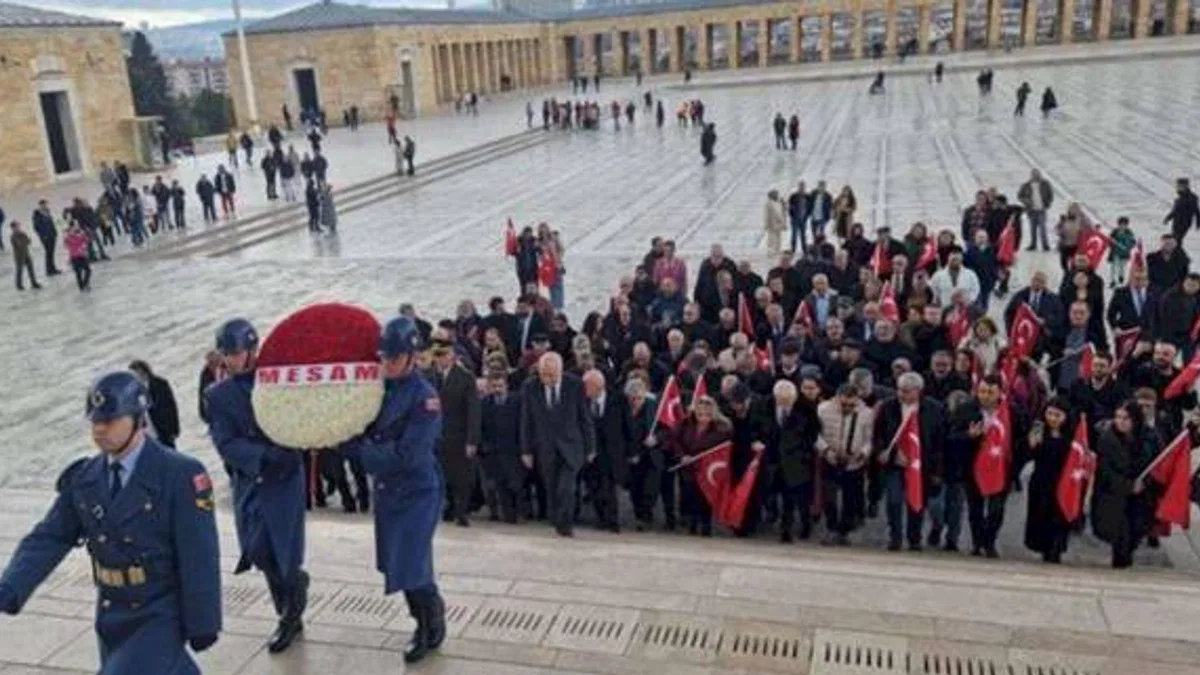MESAM Atatürk'ün huzuruna çıktı