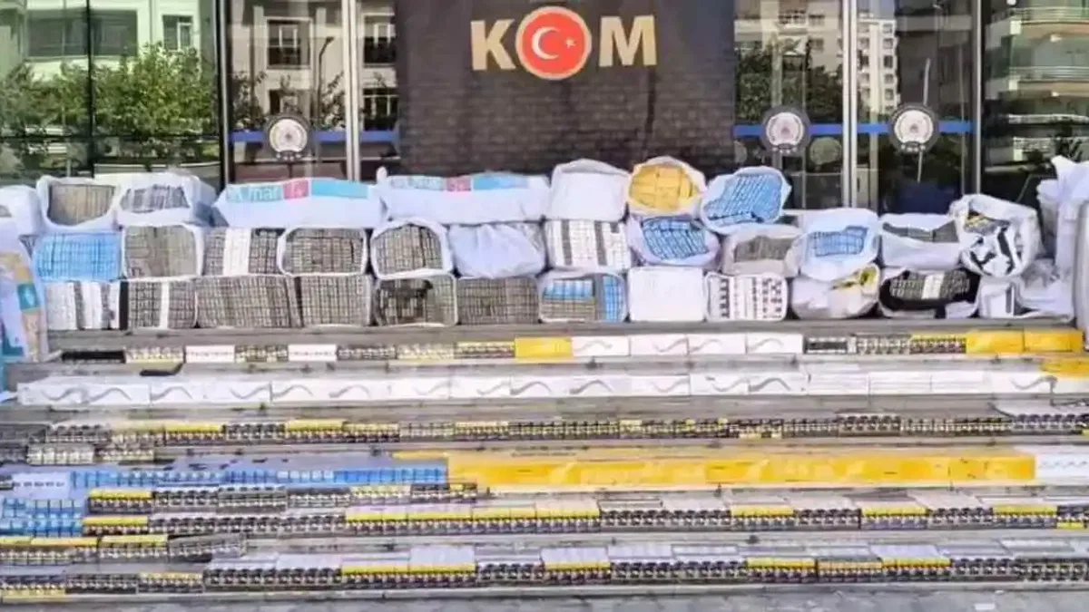 Şanlıurfa'da kaçak sigara operasyonu!