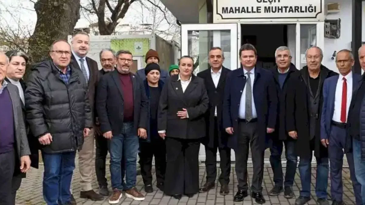Başkan Aydın Bursa'da mahalle mahalle geziyor!