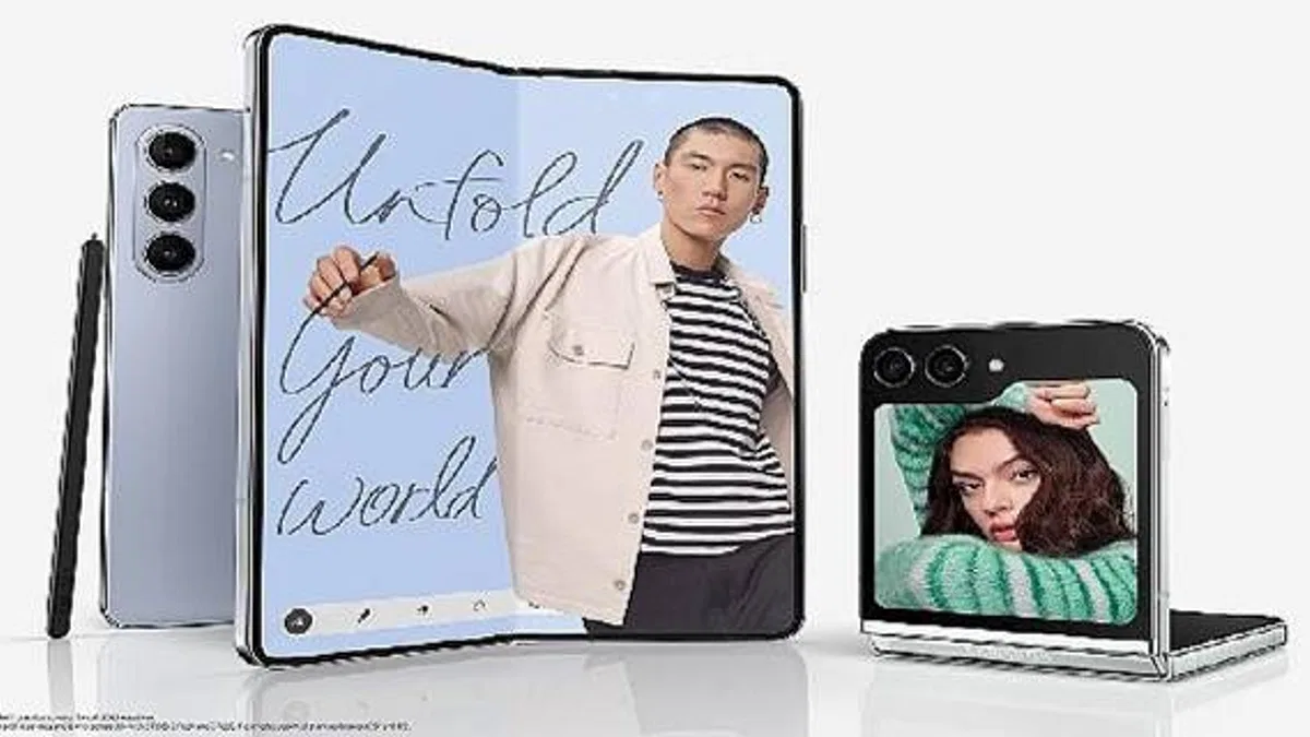 Samsung Galaxy Z Flip5 ve Galaxy Z Fold5: Çok yönlü, benzersiz bir deneyim