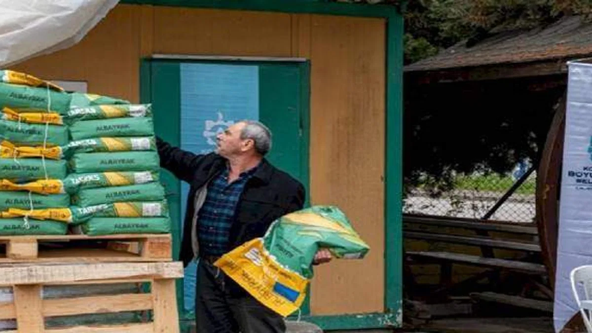 Kocaeli çiftçilere tohum dağıtıyor