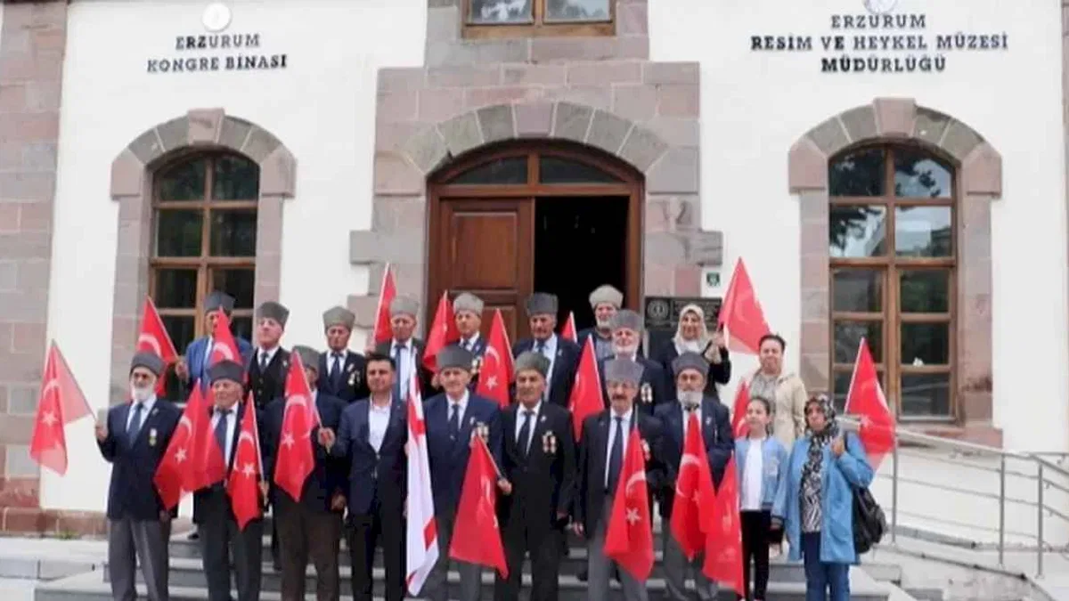 Erzurum'da Kıbrıs Barış Harekatının 50. yılı kutlandı