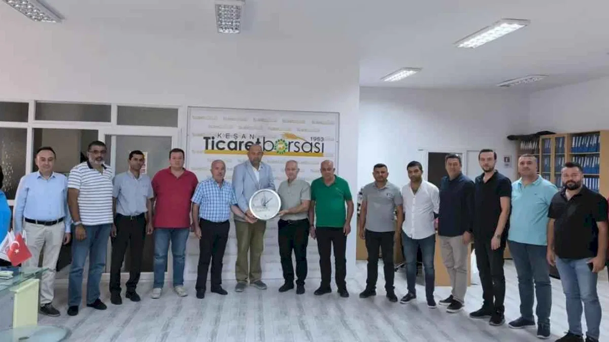 Karacabey Ticaret Borsasından Keşan Ticaret Borsası’na ziyaret