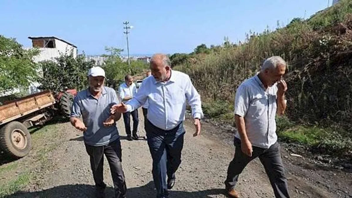 Başkan İbrahim Sandıkçı'dan Sahada Takip