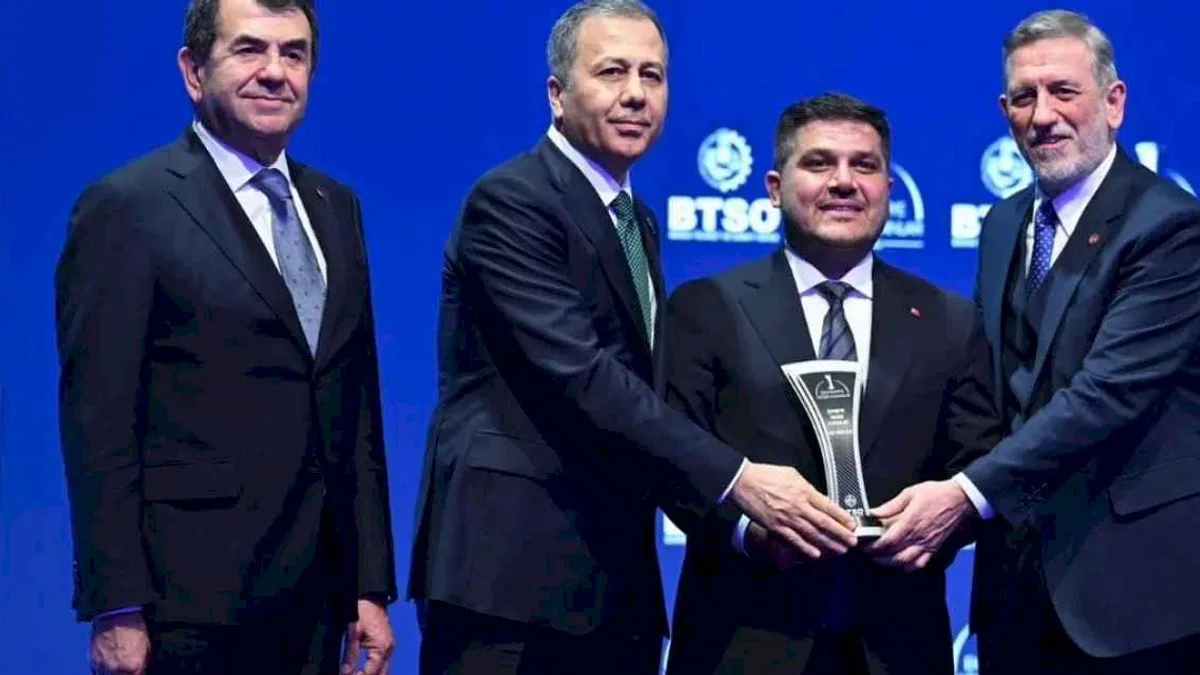 BTSO’dan ART Recycle’a yeşil çevre ve sürdürülebilirlik ödülü